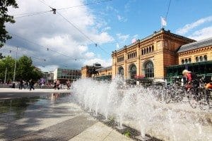 central station in Dortmund, Germany